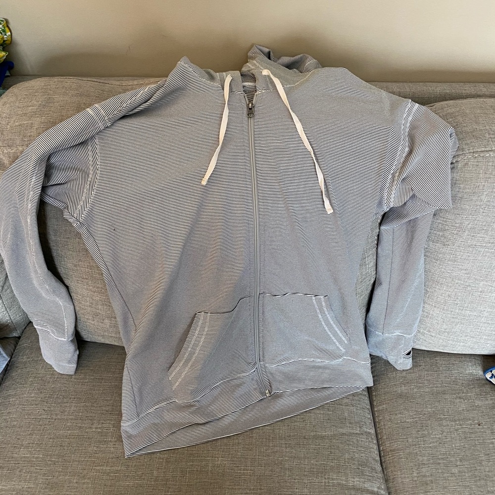 Albion stripe zip up